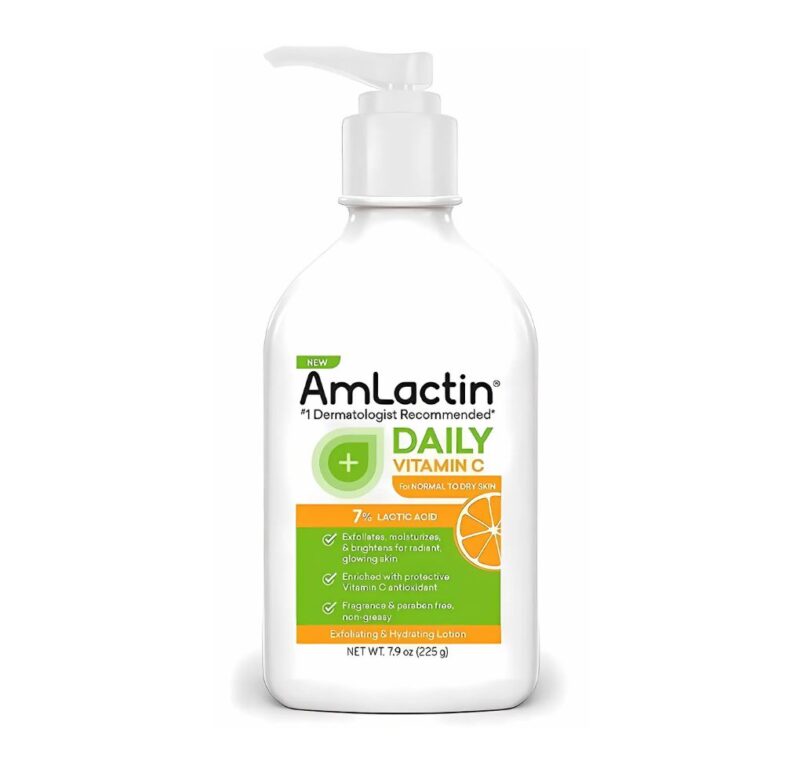 Amlactin Daily Vitamin C Lotion with 7% Lactic Acid