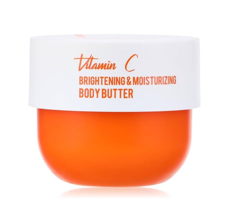 Dr. Rashel Vitamin C Brightening & Moisturizing Body Butter - Smooths, Softens Dry Cracked Skin, Enhances Skin Tone, Prevents Skin Damage