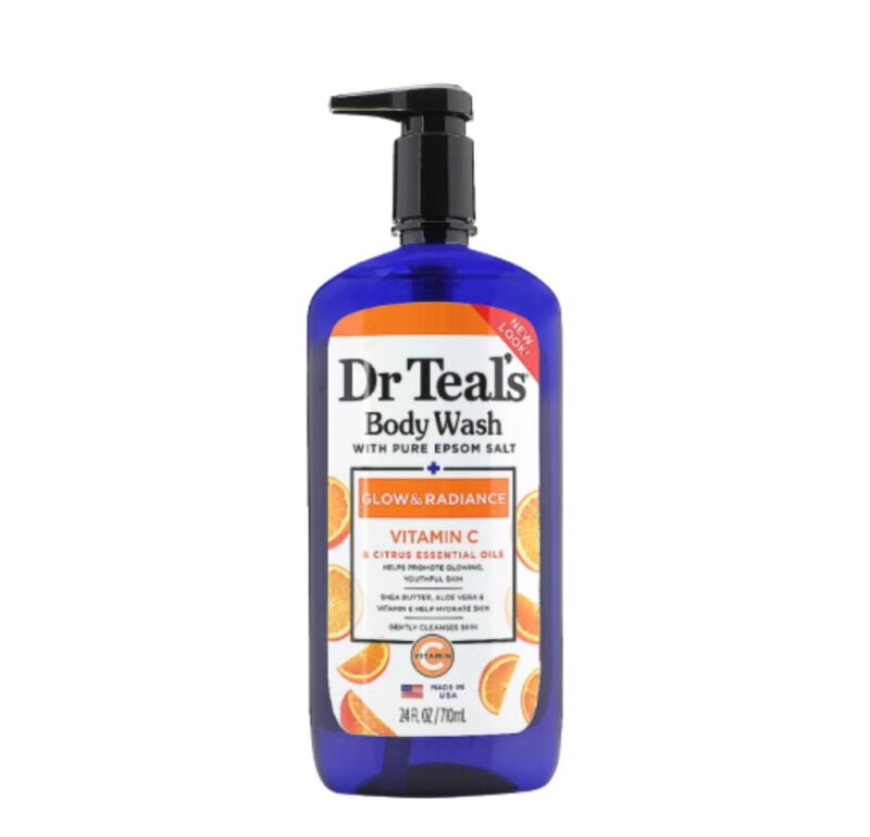 Dr. Teal's Body Wash Body Wash Vitamin C - Hydrates, Conditions, Moisturizes with Aloe Vera, Shea Butter, Vitamin E