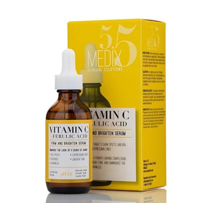 MEDIX55 VITAMIN C + FERULIC ACID FIRM AND BRIGHTEN SERUM