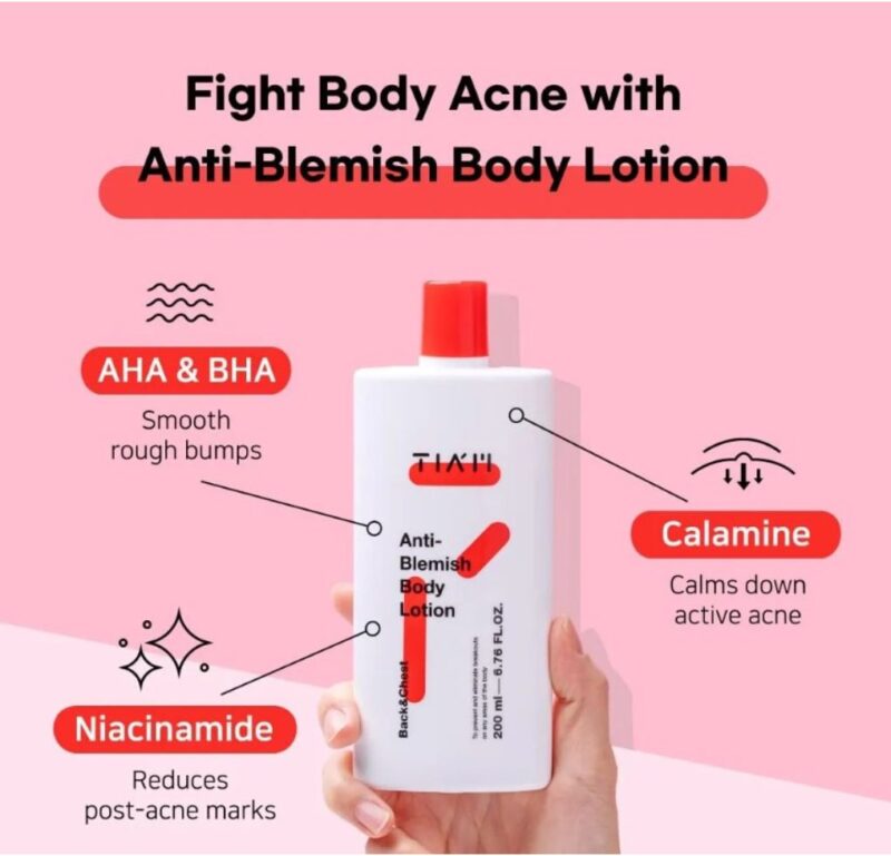 TIA'M - Anti Blemish Body Lotion Back & Chest