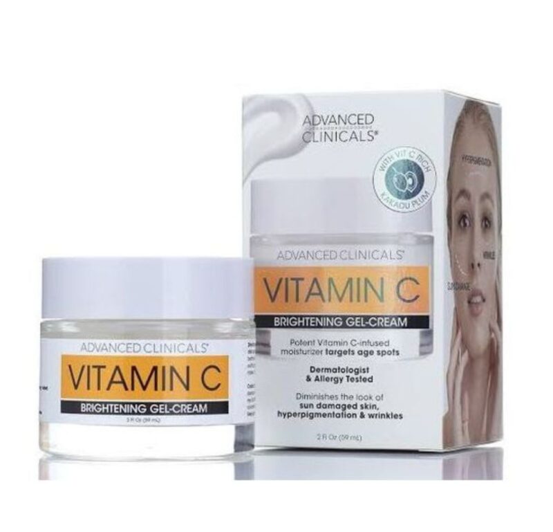 Advanced Clinicals Vitamin C Brightening Face Cream