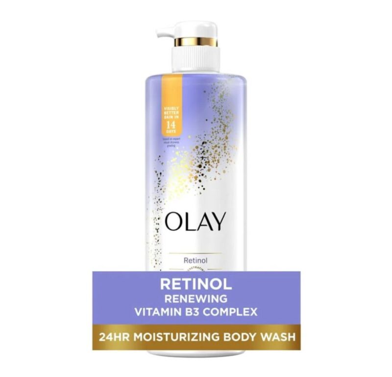 Olay Moisturizing Body Wash (Retinol) Youthful Looking Skin