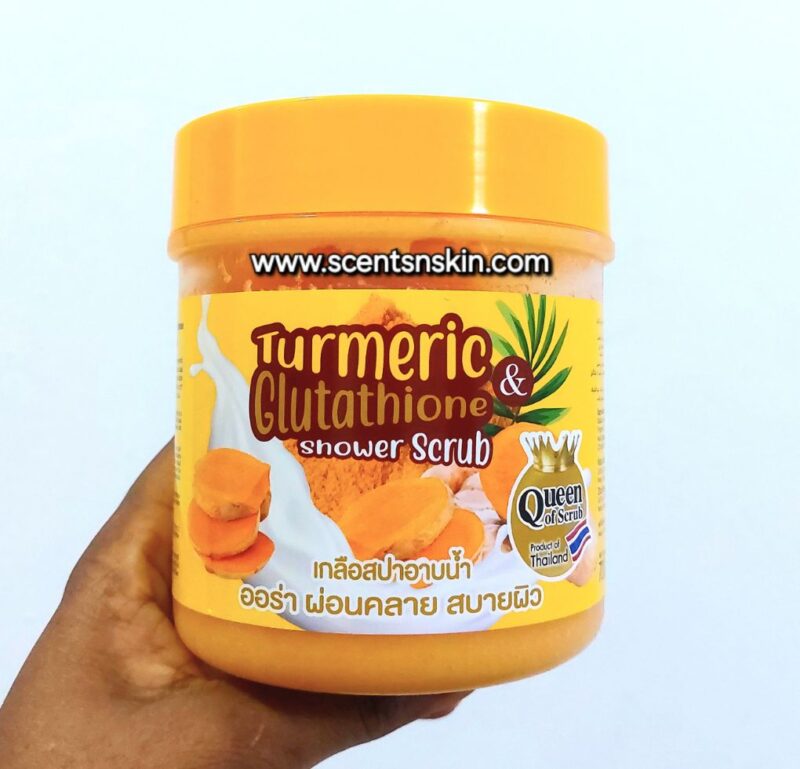 RD Turmeric & Glutathione Shower Scrub