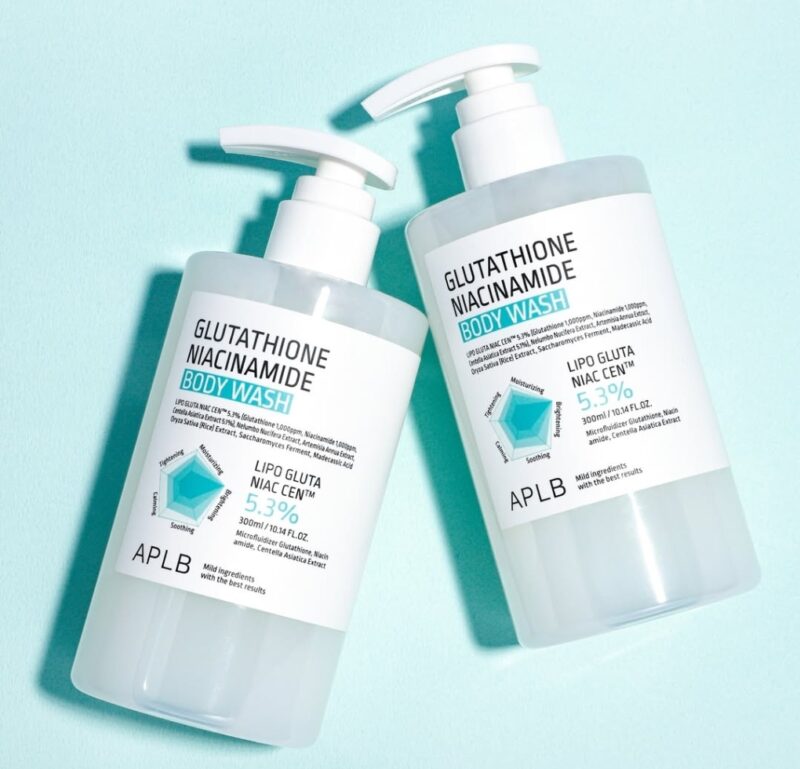 APLB Glutathione Niacinamide Body Wash and Lotion - Image 3