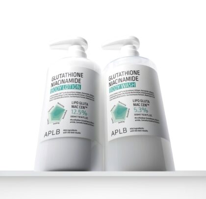 APLB Glutathione Niacinamide Body Wash and Lotion