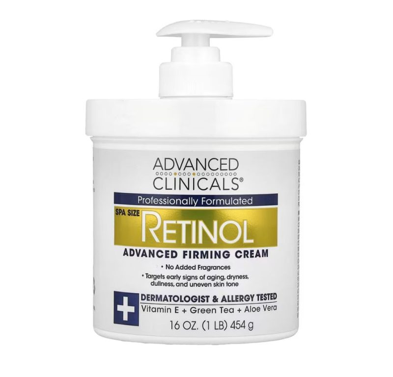 Advanced Clinicals Retinol Advanced Firming Cream