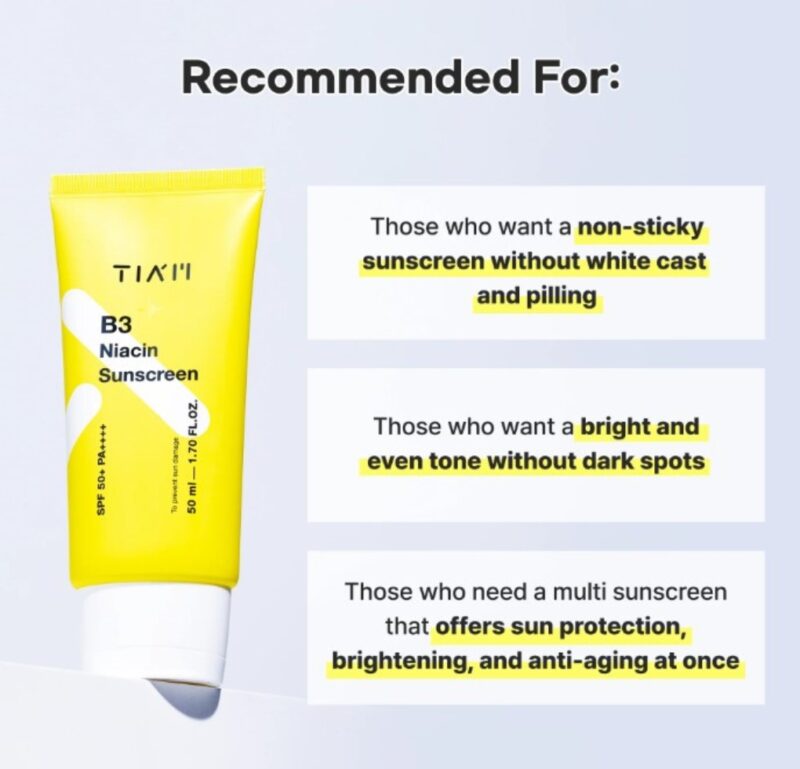 Tiam B3 Niacin Sunscreen