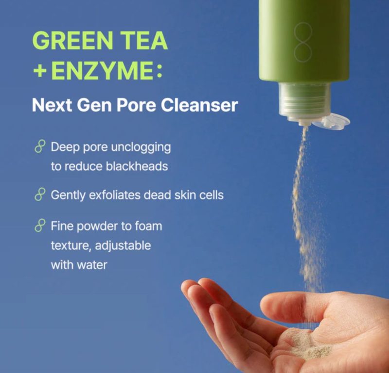 By Wishtrend Green Tea & Enzyme Powder Face Wash