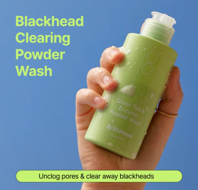 By Wishtrend Green Tea & Enzyme Powder Face Wash