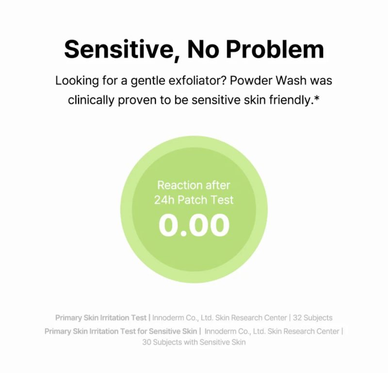 By Wishtrend Green Tea & Enzyme Powder Face Wash