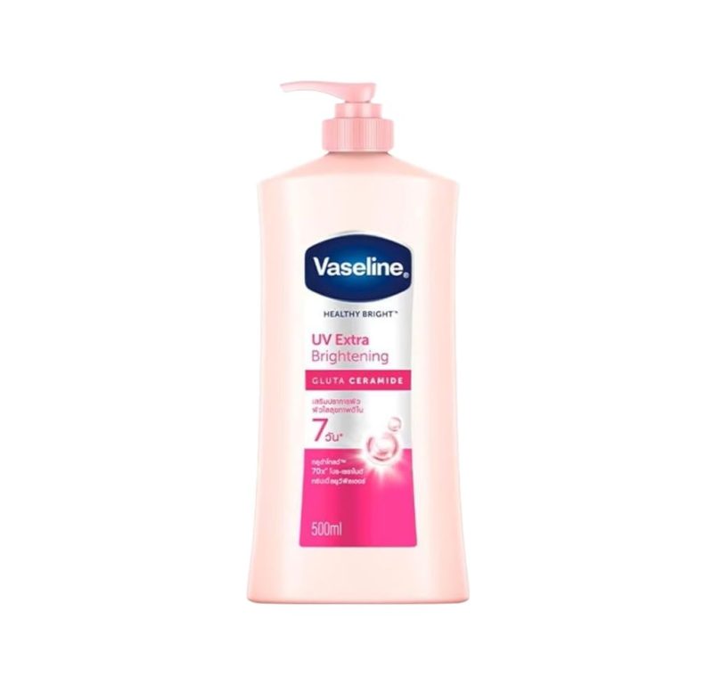 Vaseline Healthy Bright UV Extra Brightening (Gluta ceramide) Lotion 500ml